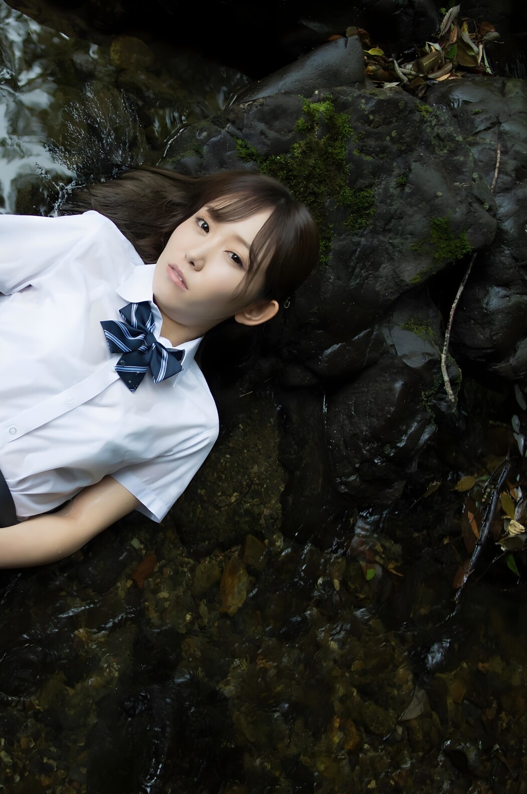 Mai Nanashima 七嶋舞, ヘアヌード写真集 [夏に舞うかげろう] Set.01