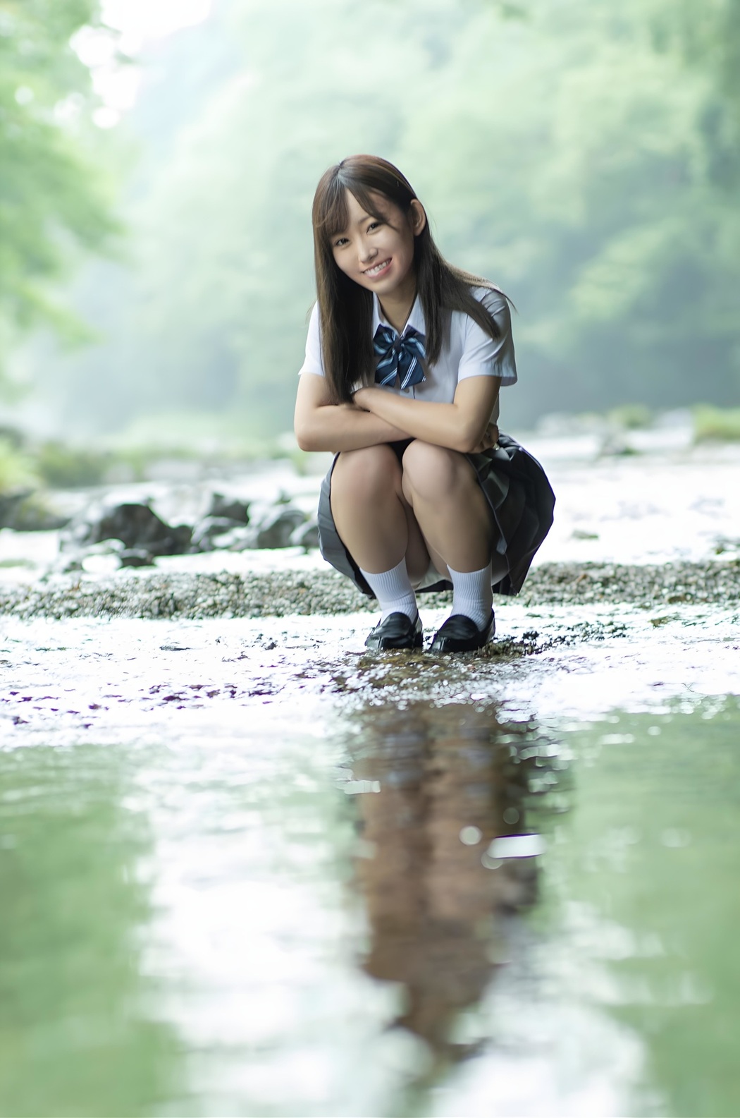 Mai Nanashima 七嶋舞, ヘアヌード写真集 [夏に舞うかげろう] Set.01