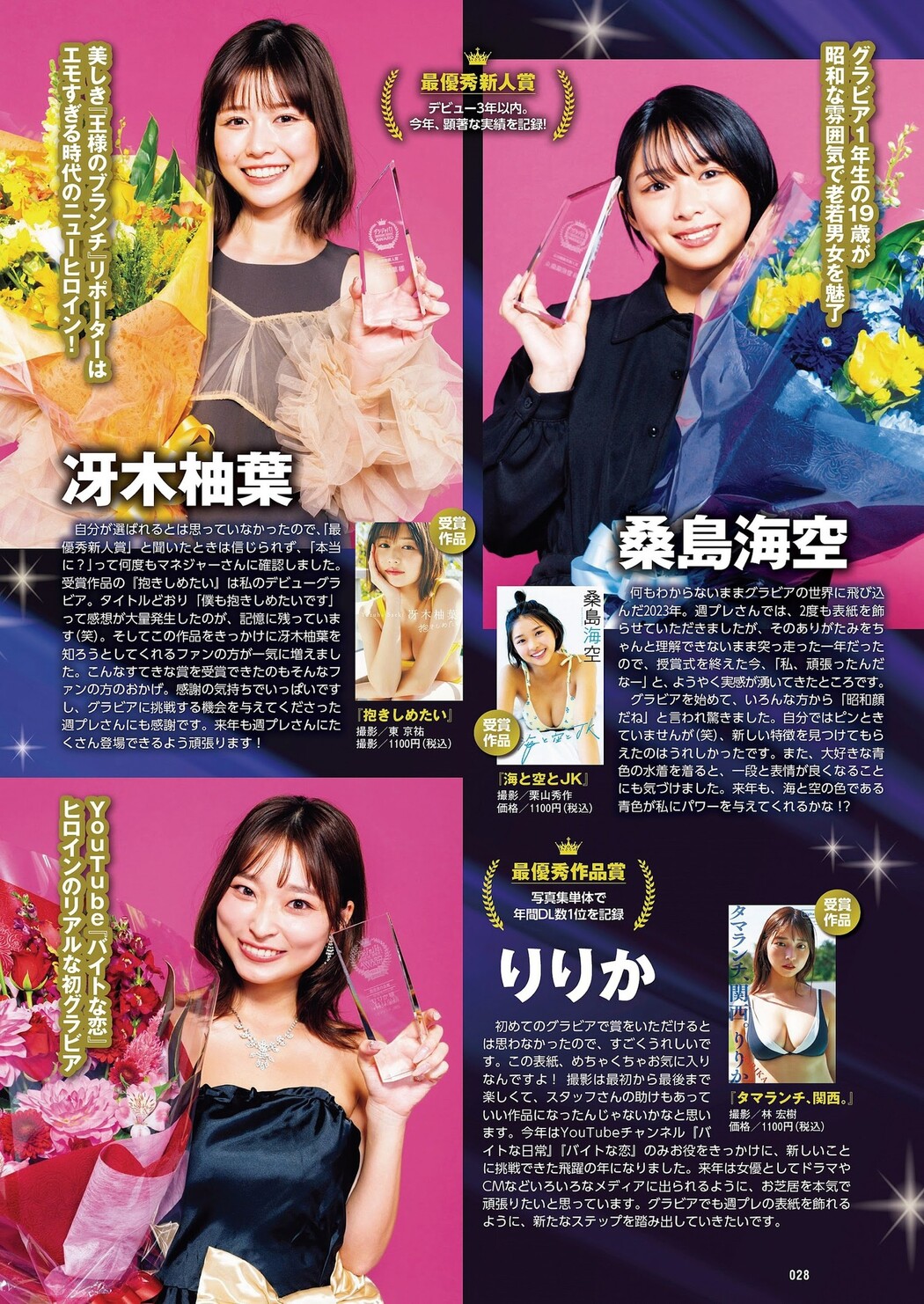 俺のグラジャパ！アワード2023, Weekly Playboy 2024 No.01 (週刊プレイボーイ 2024年1号)