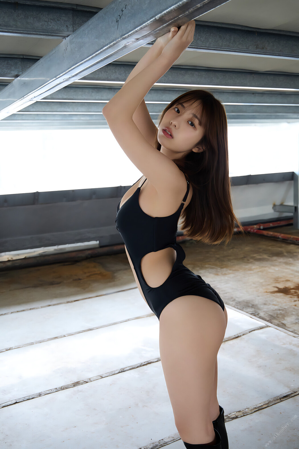 Hina Kikuchi 菊地姫奈, FRIDAYデジタル写真集 「台湾紀行」 ~黒の愛~120ページ豪華版 Set.04