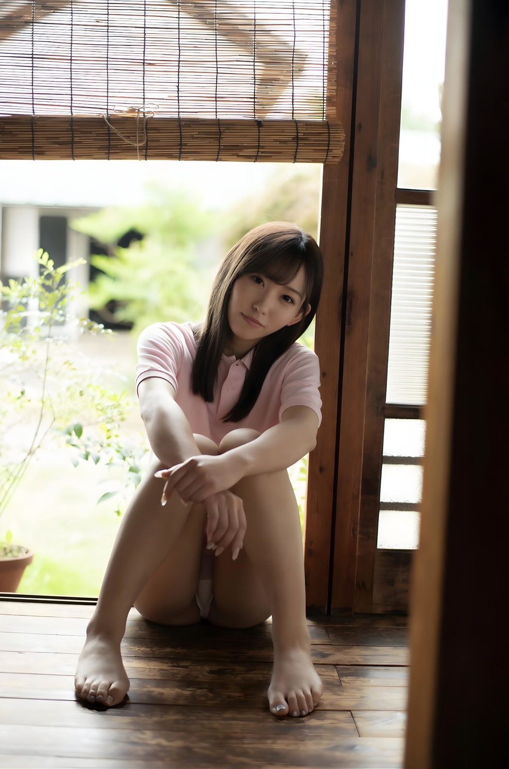 Mai Nanashima 七嶋舞, ヘアヌード写真集 [夏に舞うかげろう] Set.02