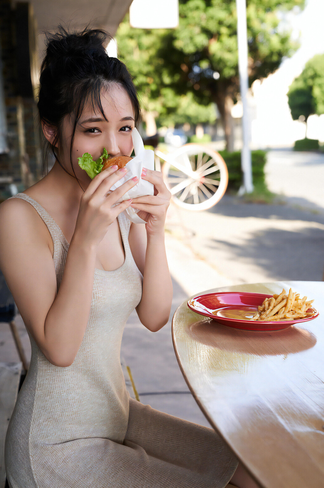 Sakura Ando 安藤咲桜, [WPB-net] EX879 (安藤咲桜、カムバック!!) Set.02