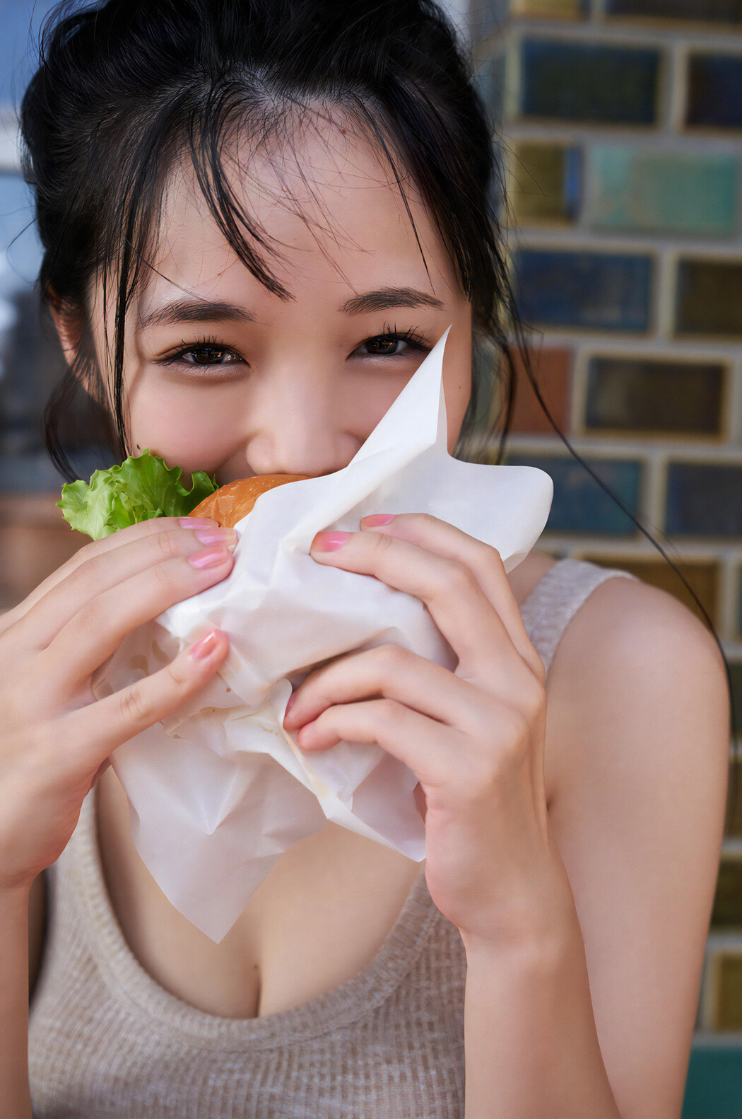 Sakura Ando 安藤咲桜, [WPB-net] EX879 (安藤咲桜、カムバック!!) Set.02