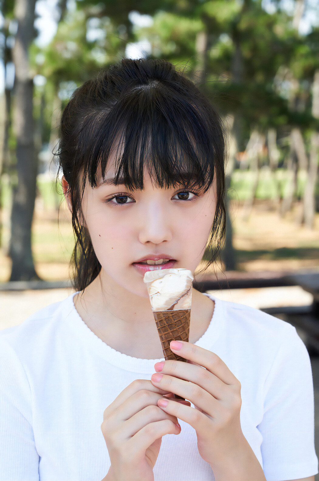 Sakura Ando 安藤咲桜, [WPB-net] EX879 (安藤咲桜、カムバック!!) Set.01