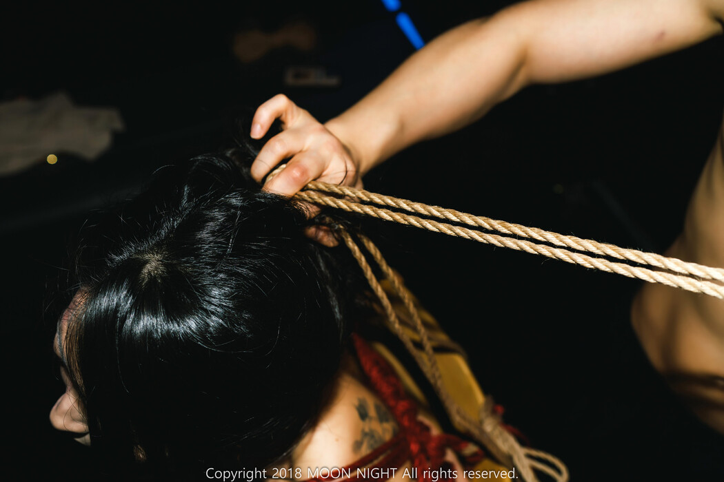 Mona 모나, [Moon Night Snap] SM Club Art Bondage Set.02