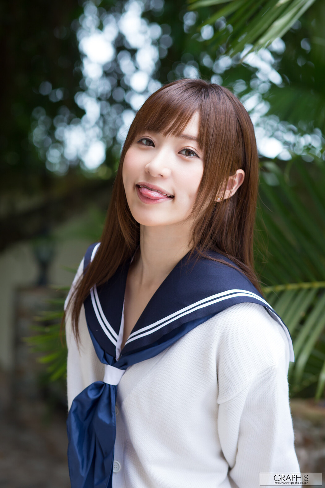Moe Amatsuka 天使もえ, [Graphis] Gals 「Tropiacl Summer!」 Vol.05 Cover Photo