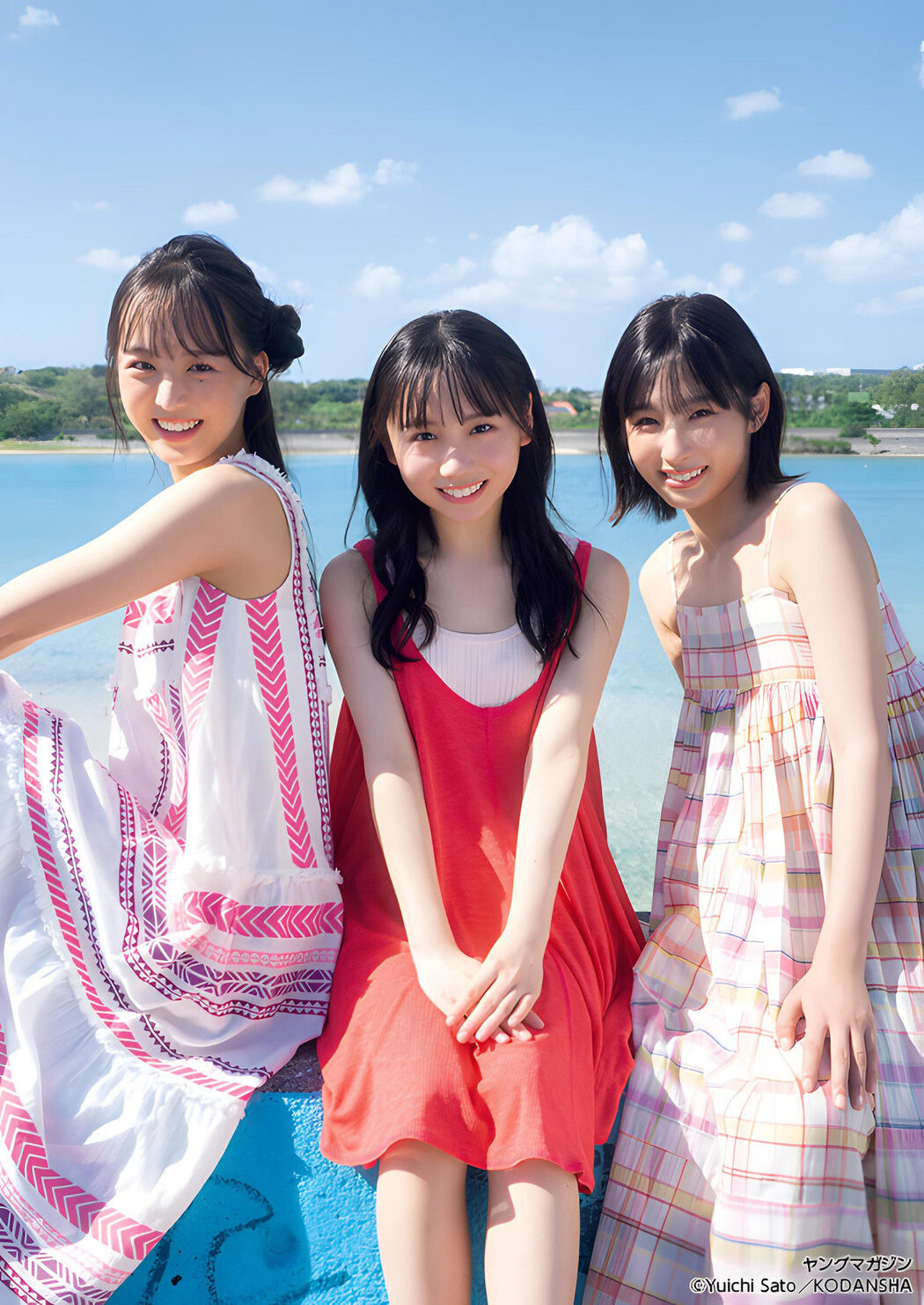 立仙百佳 沖侑果 福田朱里, Young Magazine 2024 No.07 (ヤングマガジン 2024年7号)