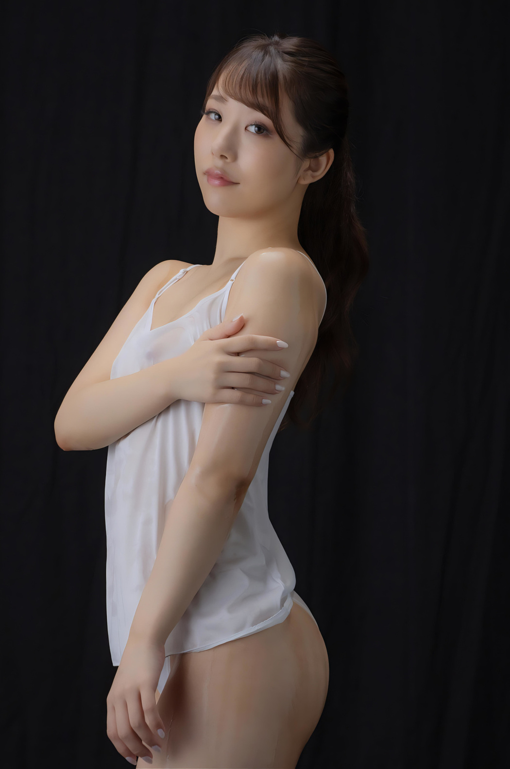 Erika Ozaki 尾崎えりか, PRESTIGE 写真集 絶対的透け透けテカテカポーズブック Set.02
