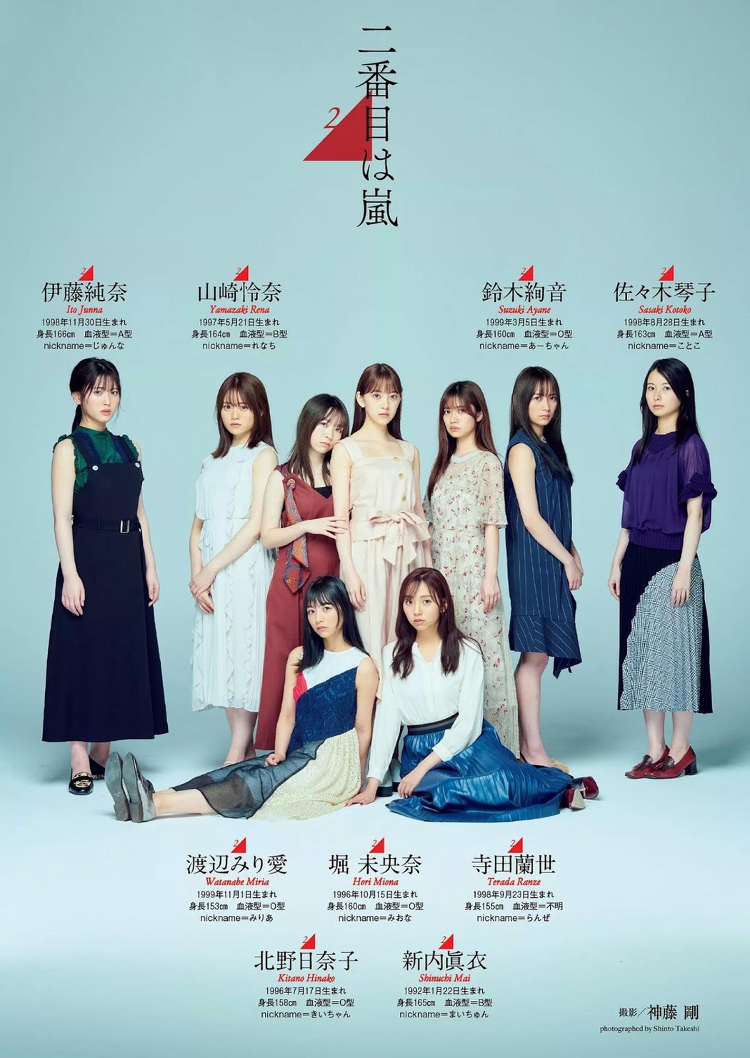 Nogizaka46 乃木坂46, Weekly Playboy 2020 No.03-04 (週刊プレイボーイ 2020年3-4号)