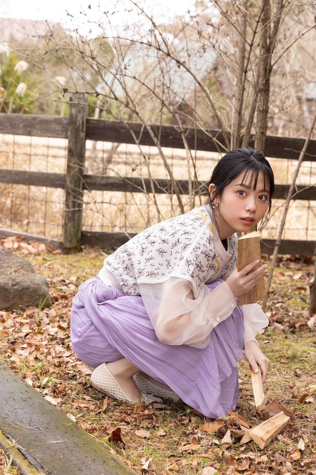 Komaki Mineshima 峰島こまき, SPA!デジタル写真集 「瞳に吸い込まれて」 Set.01