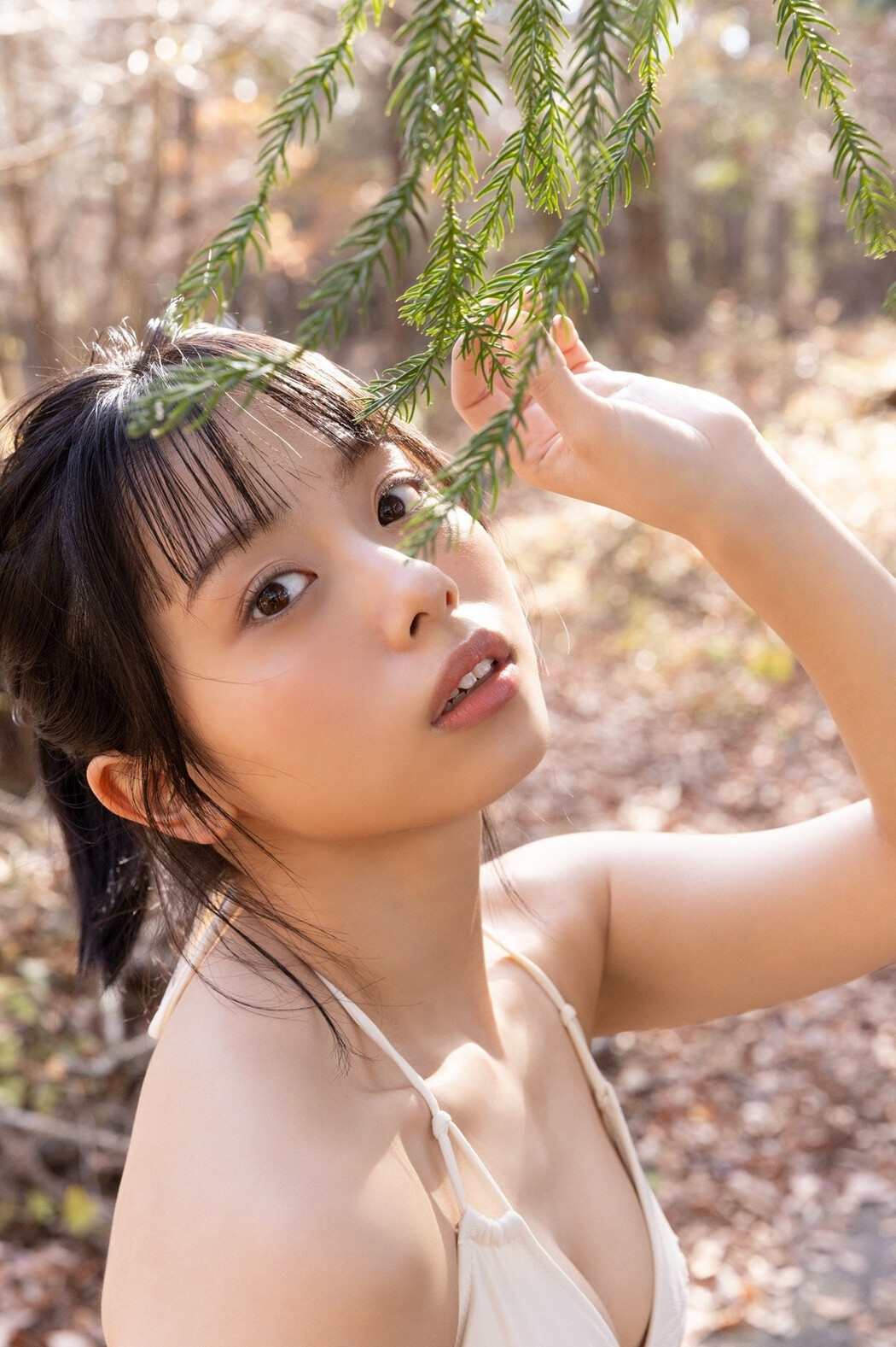 Komaki Mineshima 峰島こまき, SPA!デジタル写真集 「瞳に吸い込まれて」 Set.01