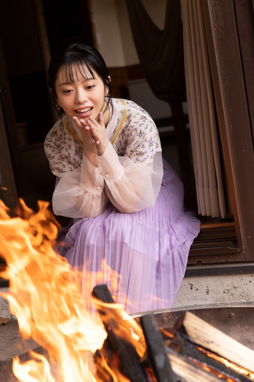 Komaki Mineshima 峰島こまき, SPA!デジタル写真集 「瞳に吸い込まれて」 Set.01