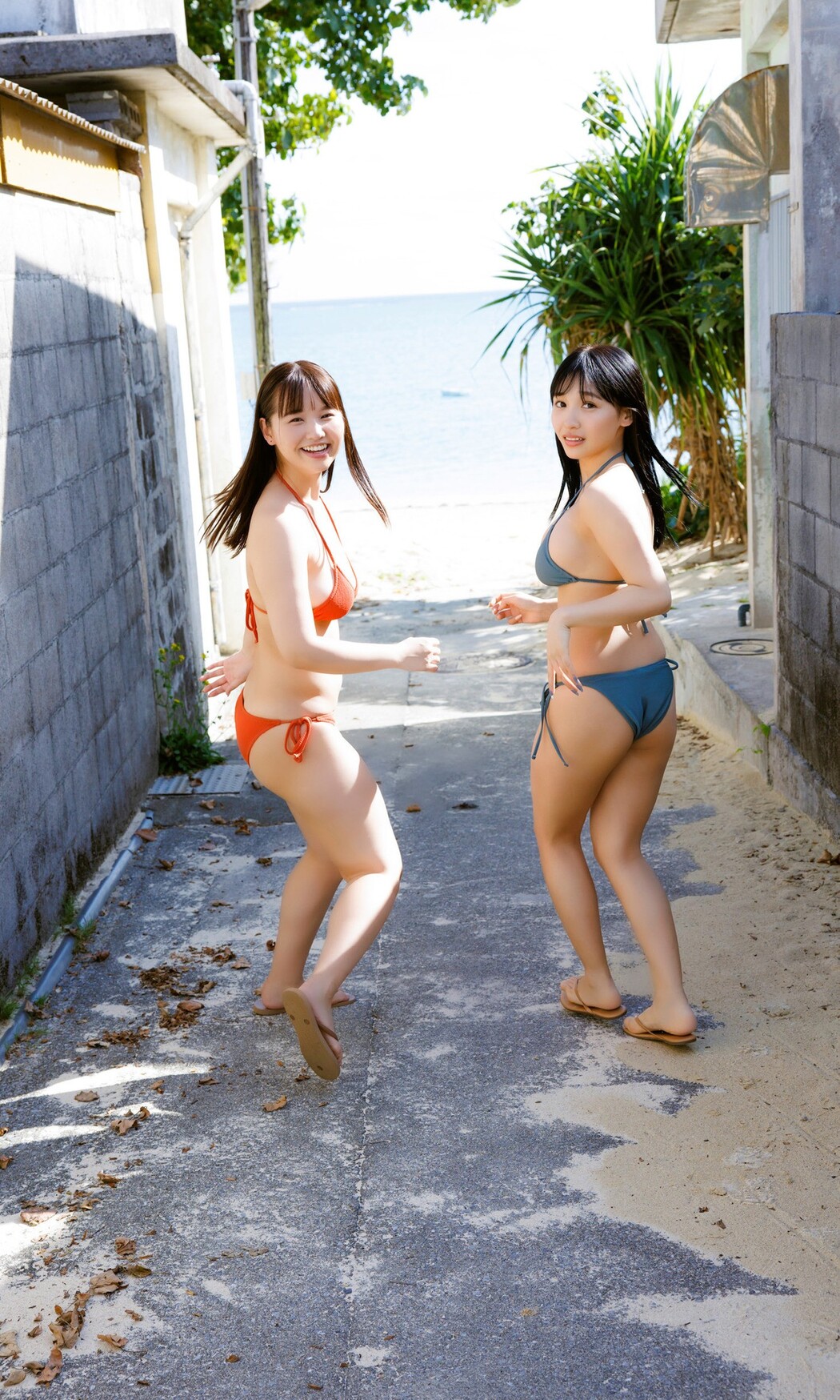 本郷柚巴 紀内乃秋, 週プレ Photo Book 「seju4姉妹」 Set.01