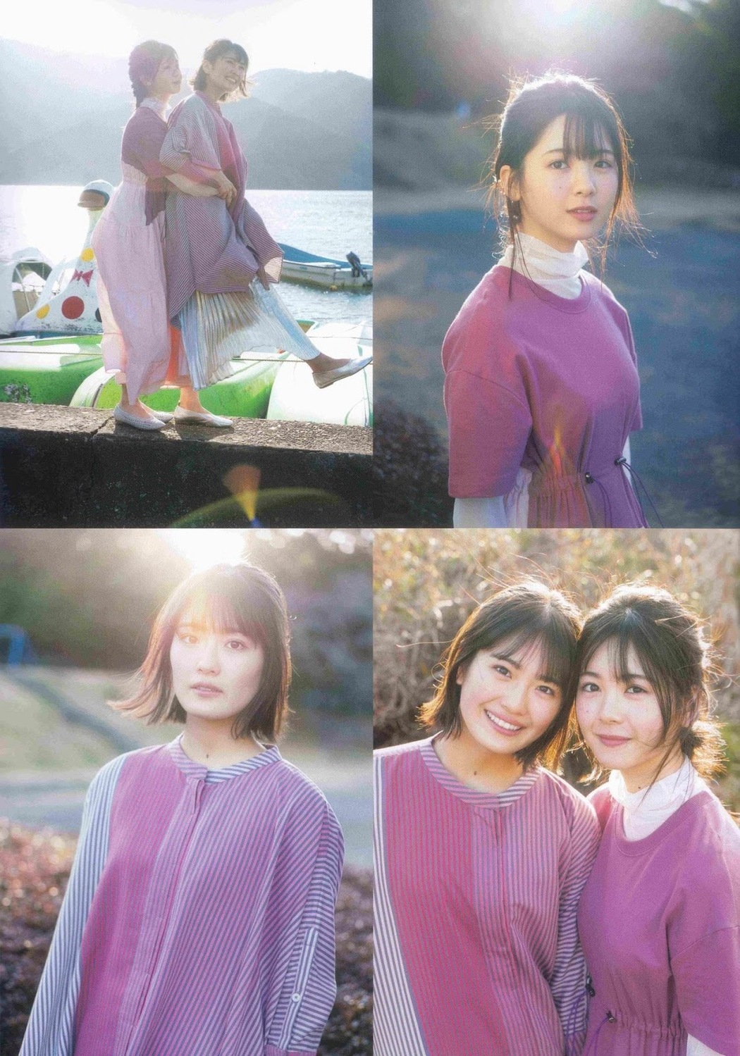 Rei Seimiya 清宮レイ, Ayame Tsutsui 筒井あやめ, B.L.T. 2019.03 (ビー・エル・ティー 2019年3月号)
