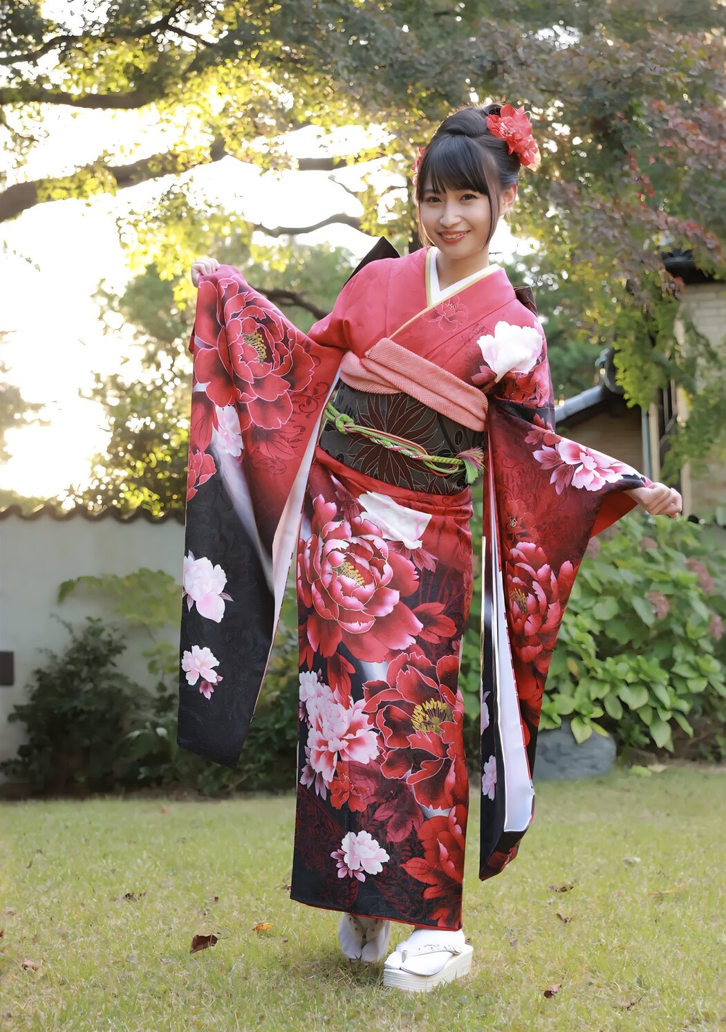 Luka Mochizuki 望月琉叶, FRIDAYデジタル写真集 [着物の下は、まさかの美バスト] Set.02 Cover Photo