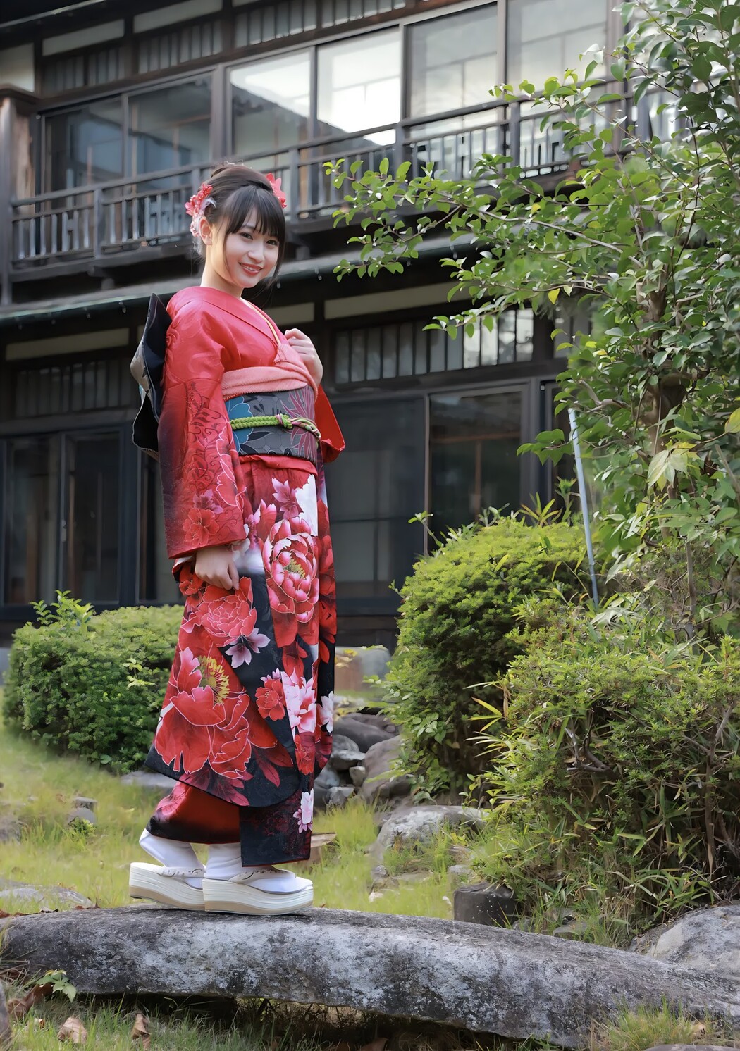 Luka Mochizuki 望月琉叶, FRIDAYデジタル写真集 [着物の下は、まさかの美バスト] Set.02