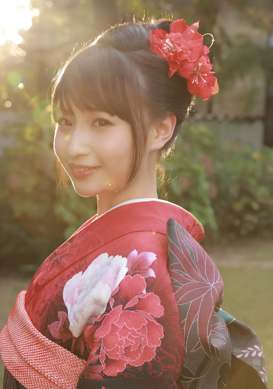 Luka Mochizuki 望月琉叶, FRIDAYデジタル写真集 [着物の下は、まさかの美バスト] Set.02