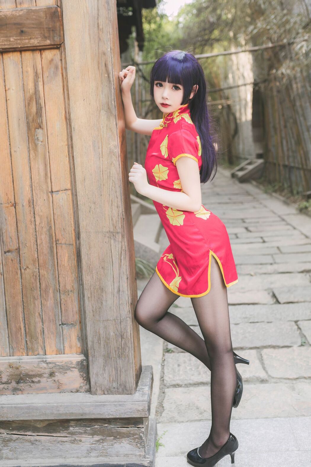 Coser@巧克力小圆面包 – 五更琉璃 新春旗袍