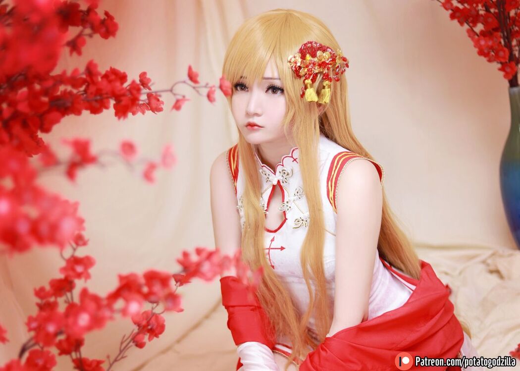 Coser@Potato Godzilla – Asuna Yuuki Qipao