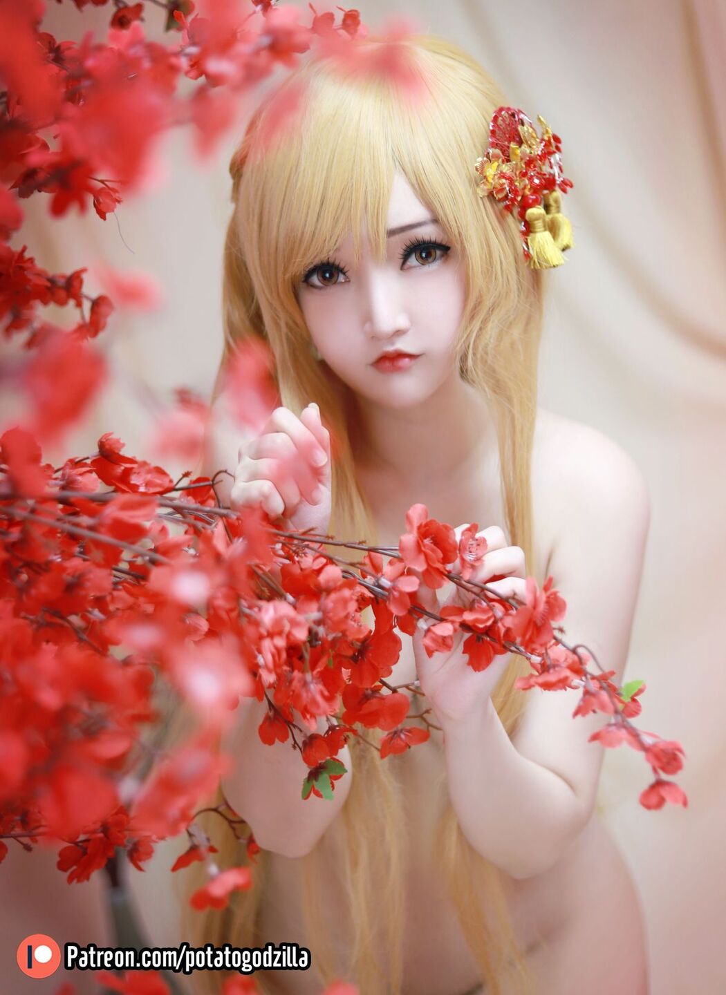 Coser@Potato Godzilla – Asuna Yuuki Qipao