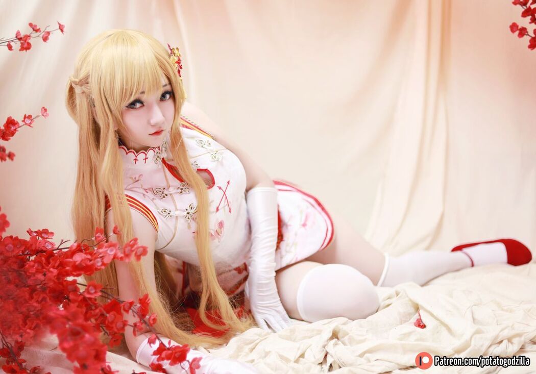 Coser@Potato Godzilla – Asuna Yuuki Qipao