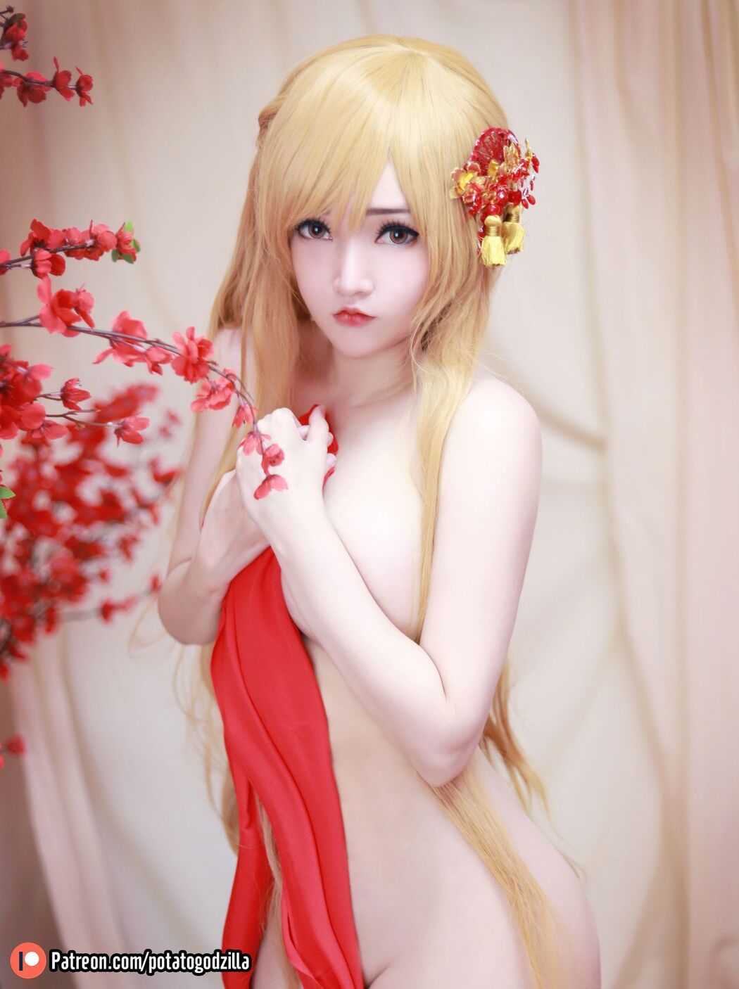 Coser@Potato Godzilla – Asuna Yuuki Qipao