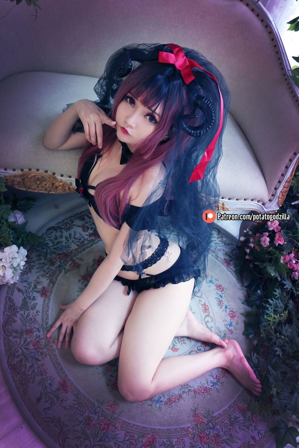 Coser@Potato Godzilla – Lil Devil Bride