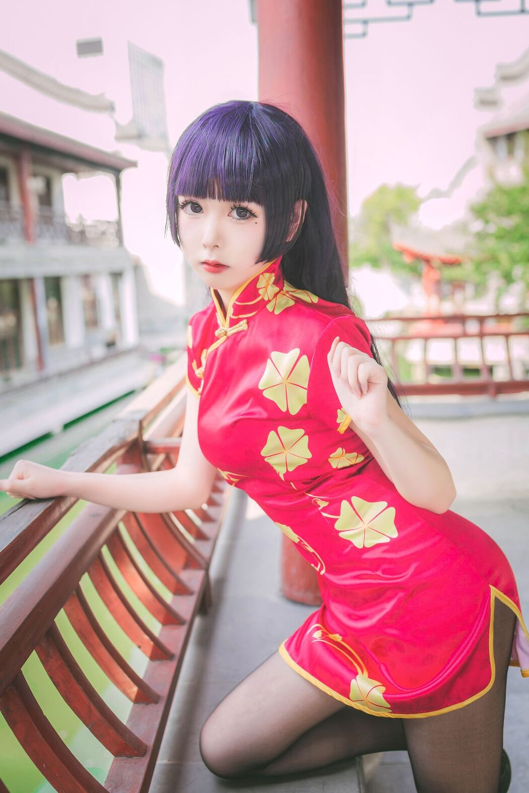 Coser@巧克力小圆面包 – 五更琉璃 新春旗袍