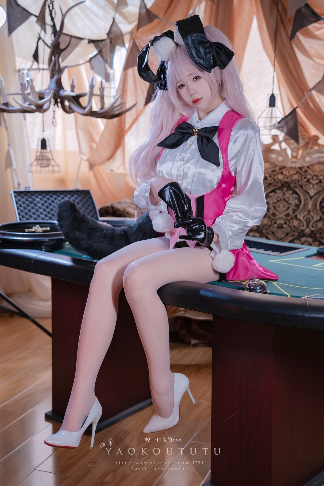 Coser@黏黏团子兔 – 六月订阅『高扬斯卡娅兔女郎』小剧场