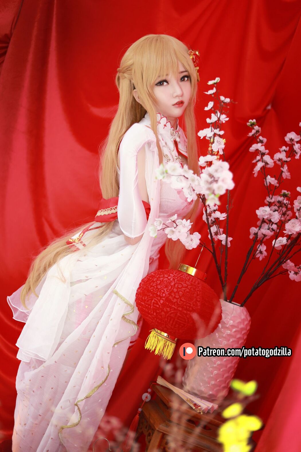 Coser@Potato Godzilla – Asuna Yuuki Qipao