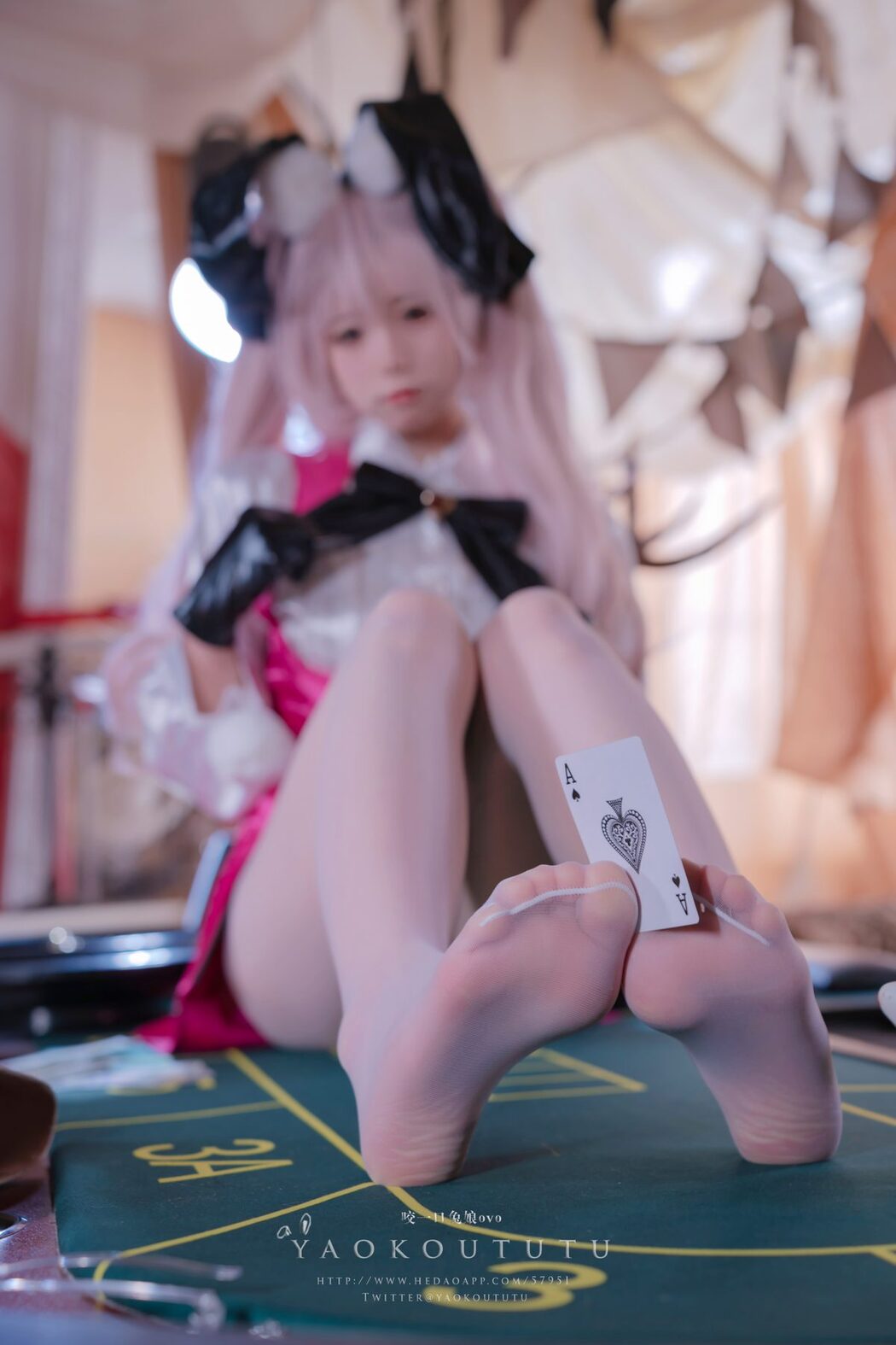 Coser@黏黏团子兔 – 六月订阅『高扬斯卡娅兔女郎』小剧场