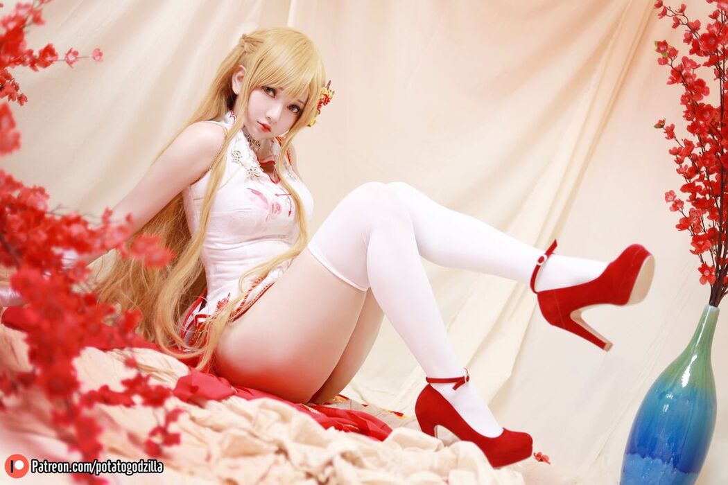 Coser@Potato Godzilla – Asuna Yuuki Qipao