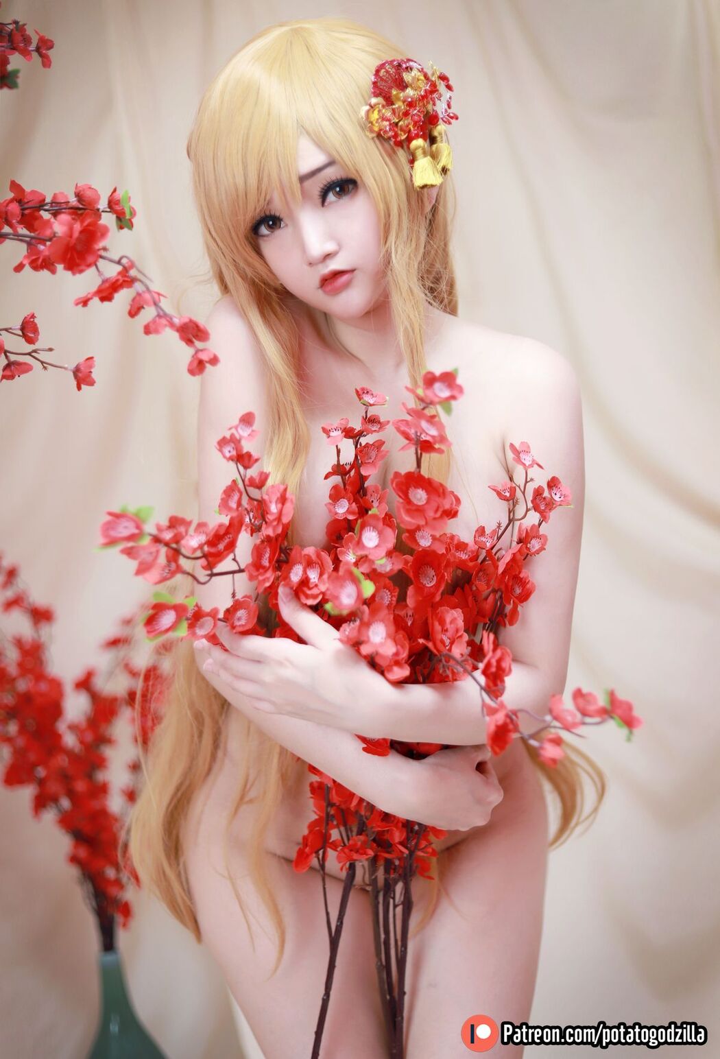 Coser@Potato Godzilla – Asuna Yuuki Qipao