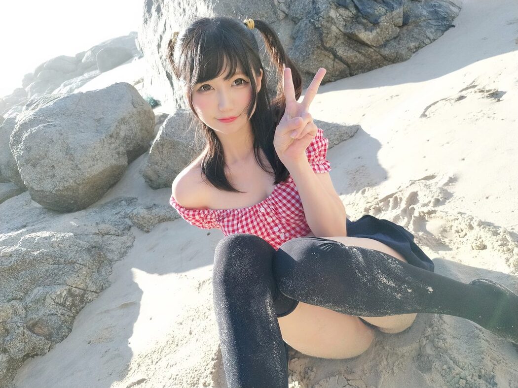 Coser@NAGISA魔物喵 – 海岛旅行自拍 B