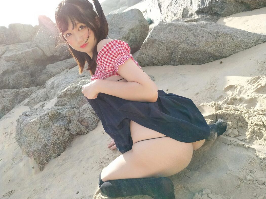 Coser@NAGISA魔物喵 – 海岛旅行自拍 B