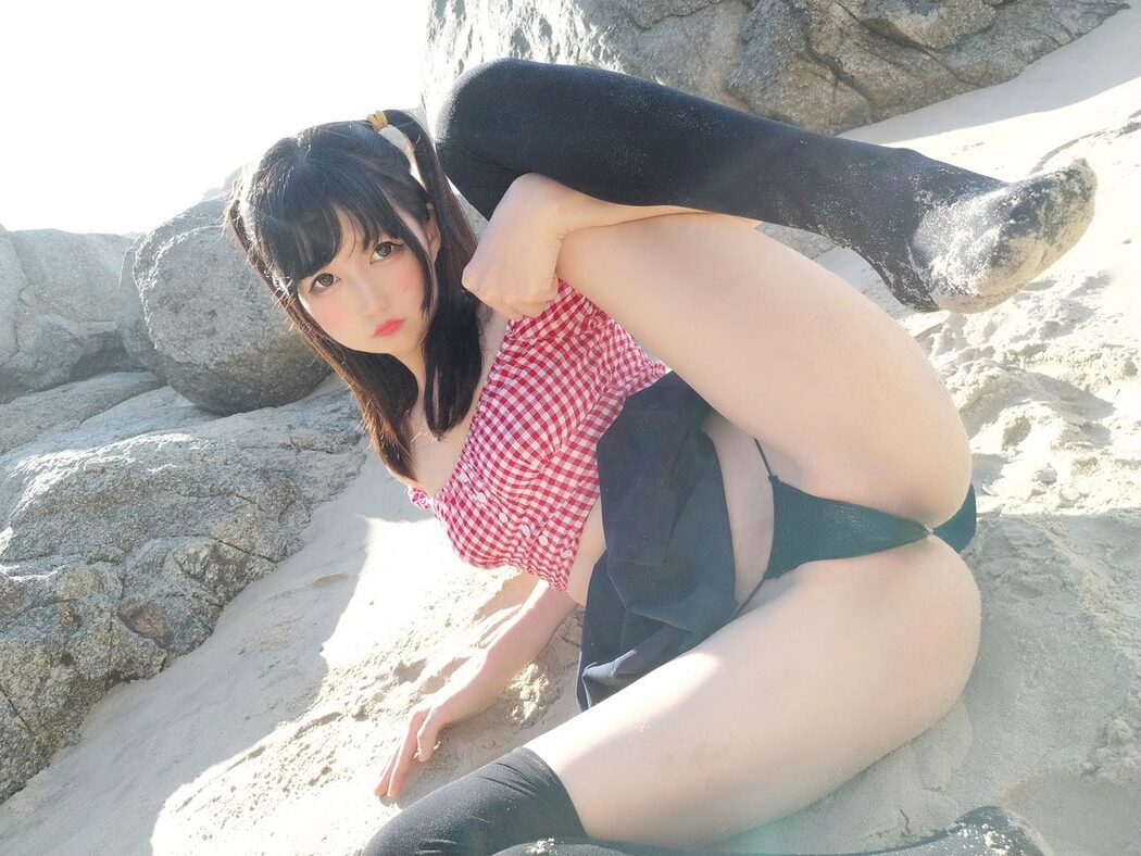 Coser@NAGISA魔物喵 – 海岛旅行自拍 B