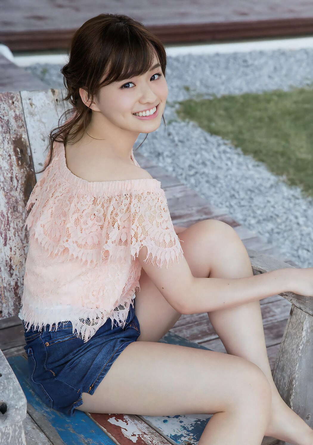 Rina Shinohara 篠原梨菜, Big Comic Spirits 2017 No.29 (ビッグコミックスピリッツ 2017年29号)