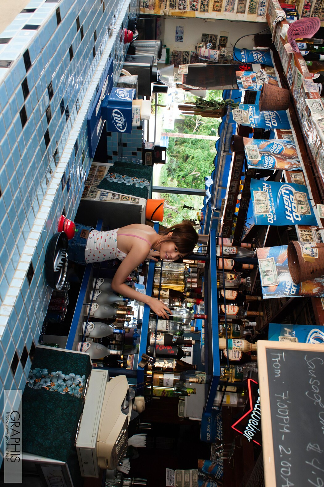 Rina Rukawa 瑠川リナ, [Graphis] Special Gallery [Love Para] Vol.05 Cover Photo