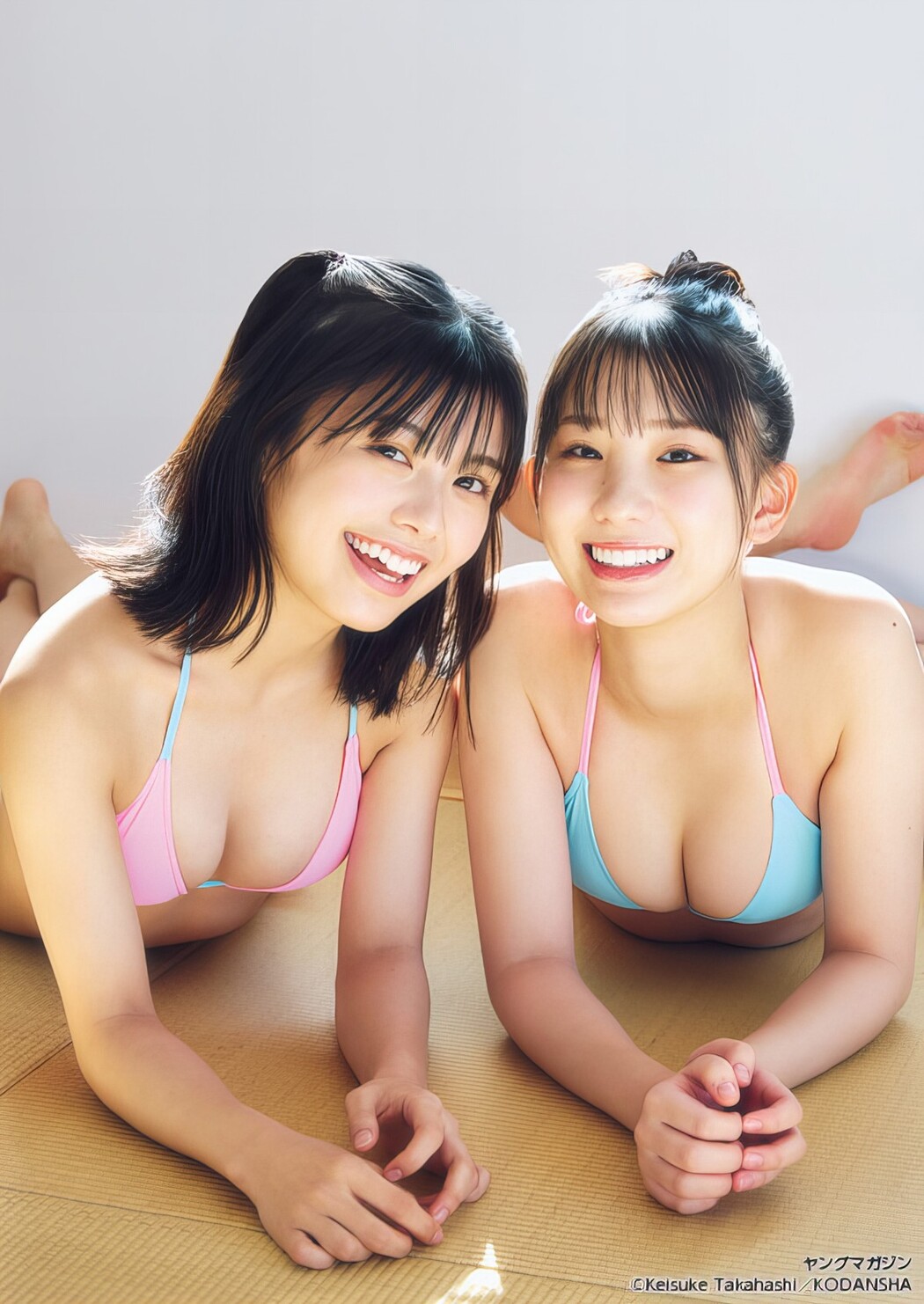 Mio Matsuda 松田実桜, Nozomi Nishio 西尾希美, Young Magazine Gekkan 2024 No.05 (月刊ヤングマガジン 2024年5号)