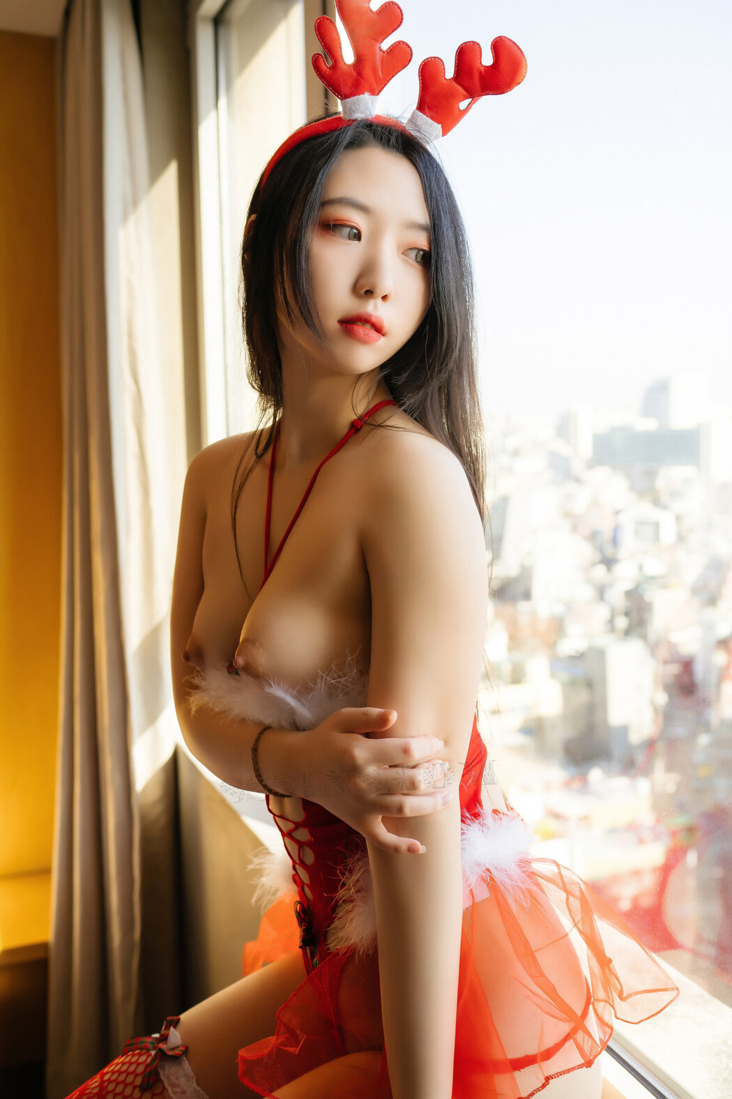 Dame 담, Moon Night Snap 섹시한 산타걸 (+S.Ver) Set.02