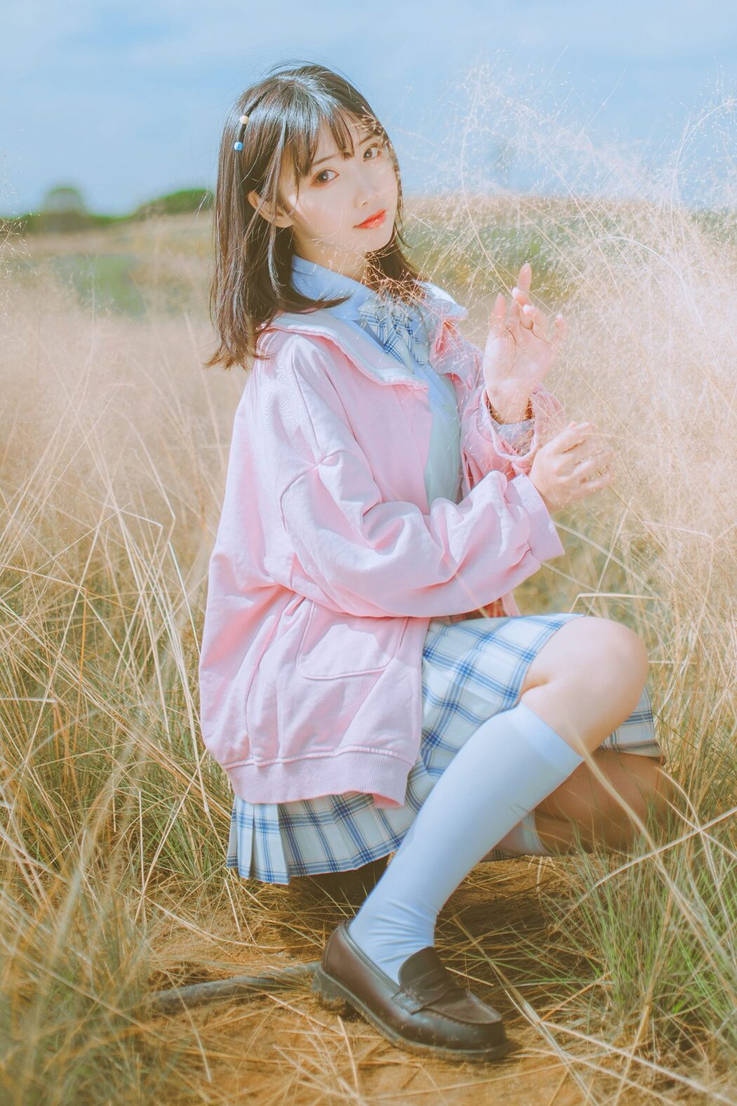 Coser@面饼仙儿 No.068 粉黛草JK Cover Photo