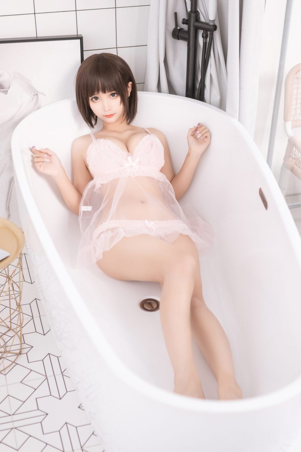 Coser@蠢沫沫 Vol.168 沫沫真爱版 粉纱
