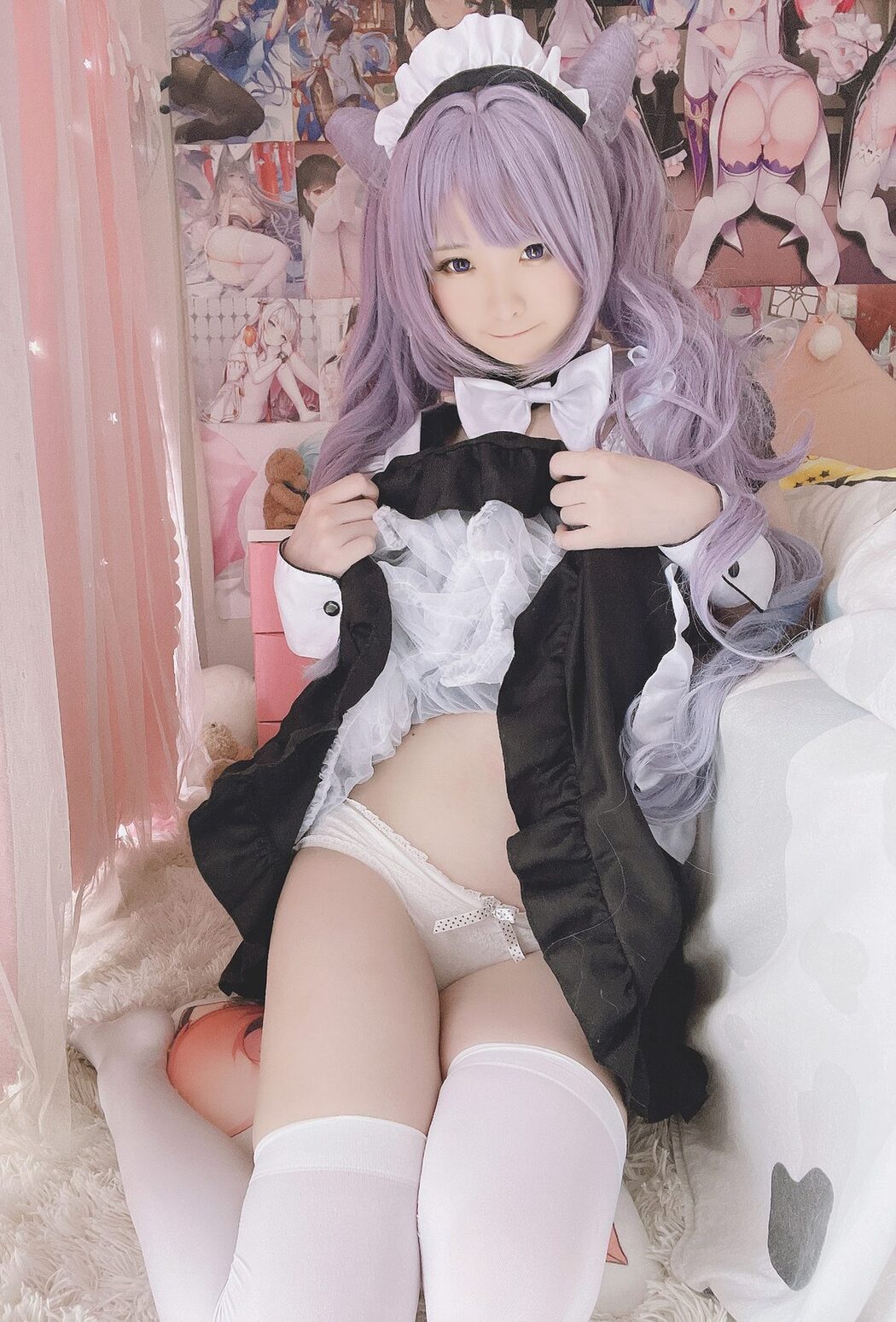 Coser@习呆呆 – 刻晴女仆