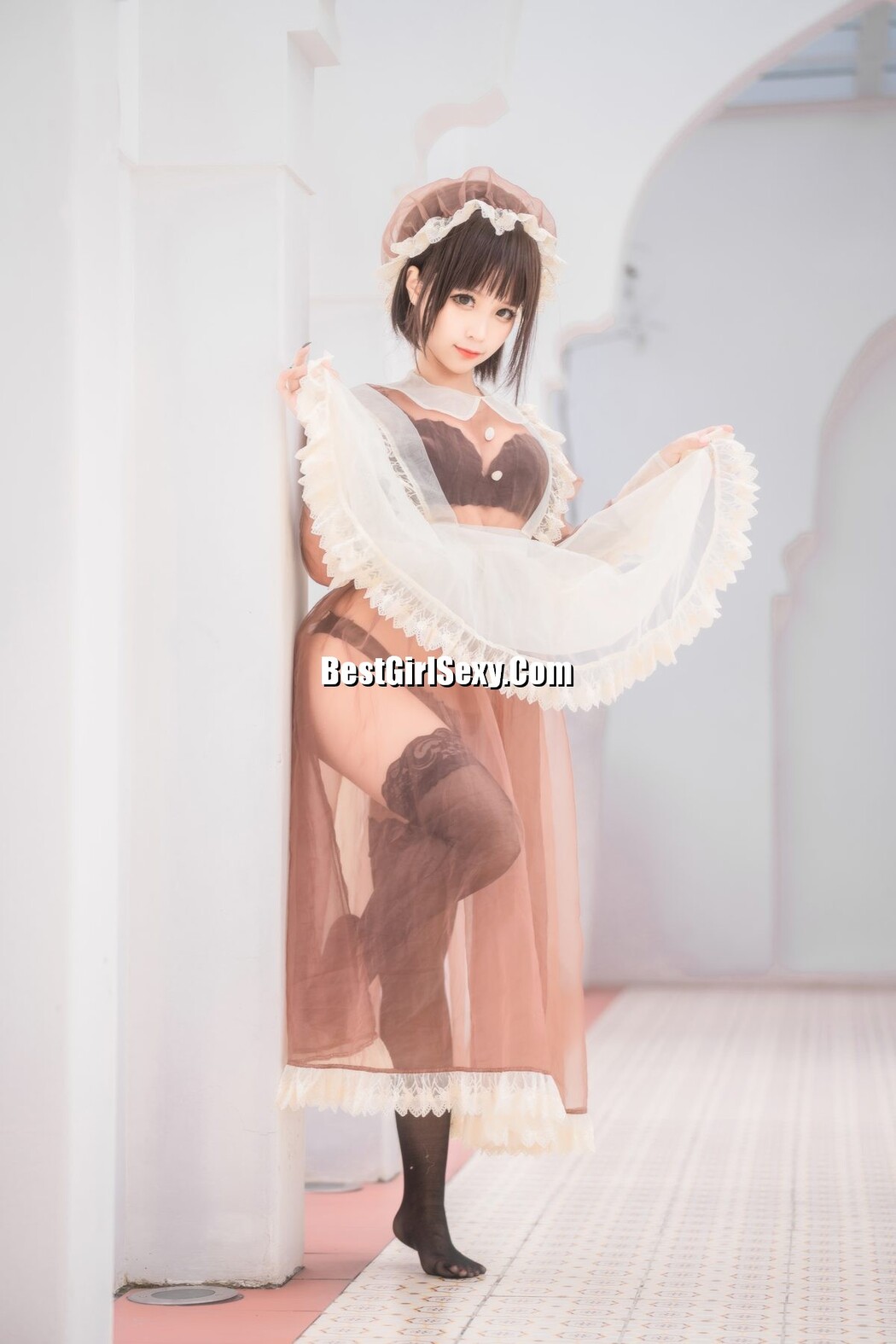 Coser@蠢沫沫 Vol.167 沫沫真爱版 室外女仆