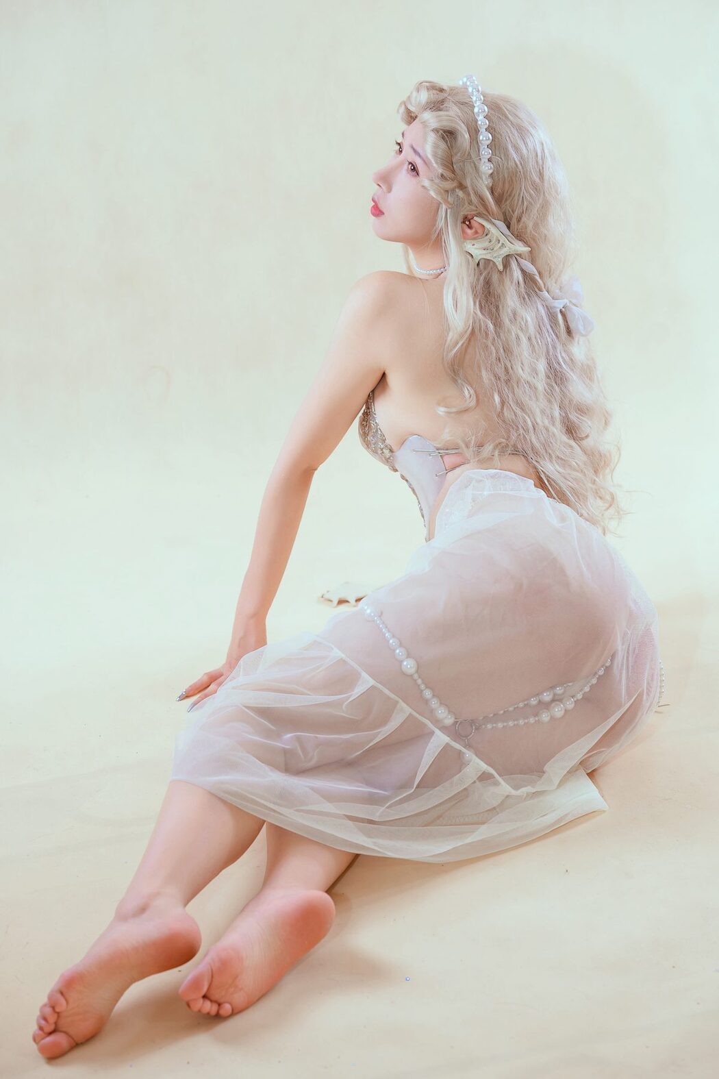 Coser@云溪溪 Vol.057 珊迦娜 人鱼 奶桃桃