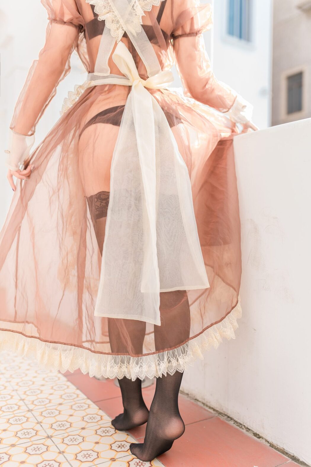 Coser@蠢沫沫 Vol.167 沫沫真爱版 室外女仆