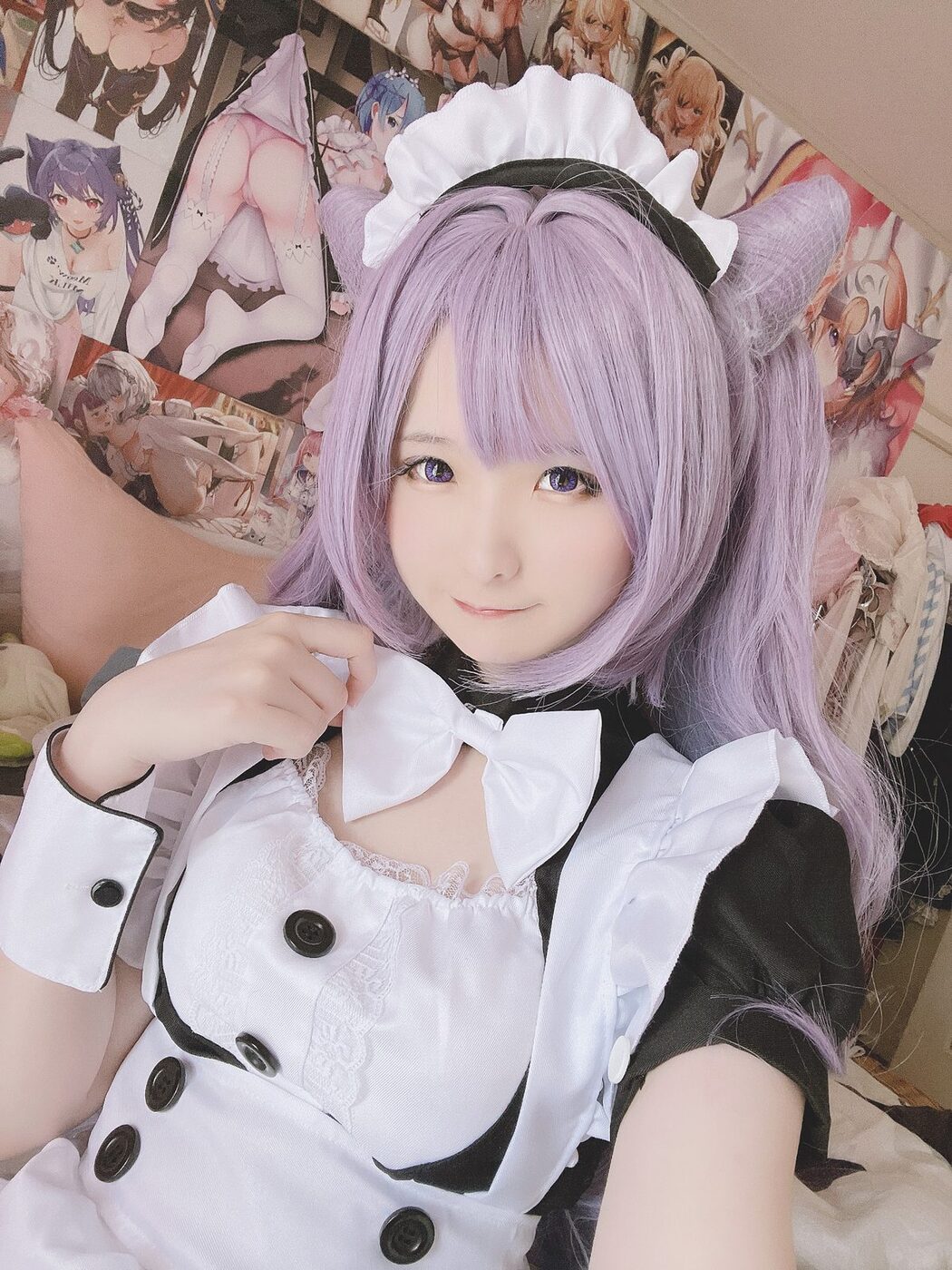 Coser@习呆呆 – 刻晴女仆