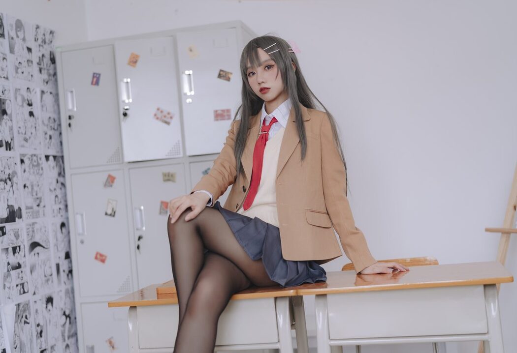 Coser@果咩酱w Vol.043 麻衣校服