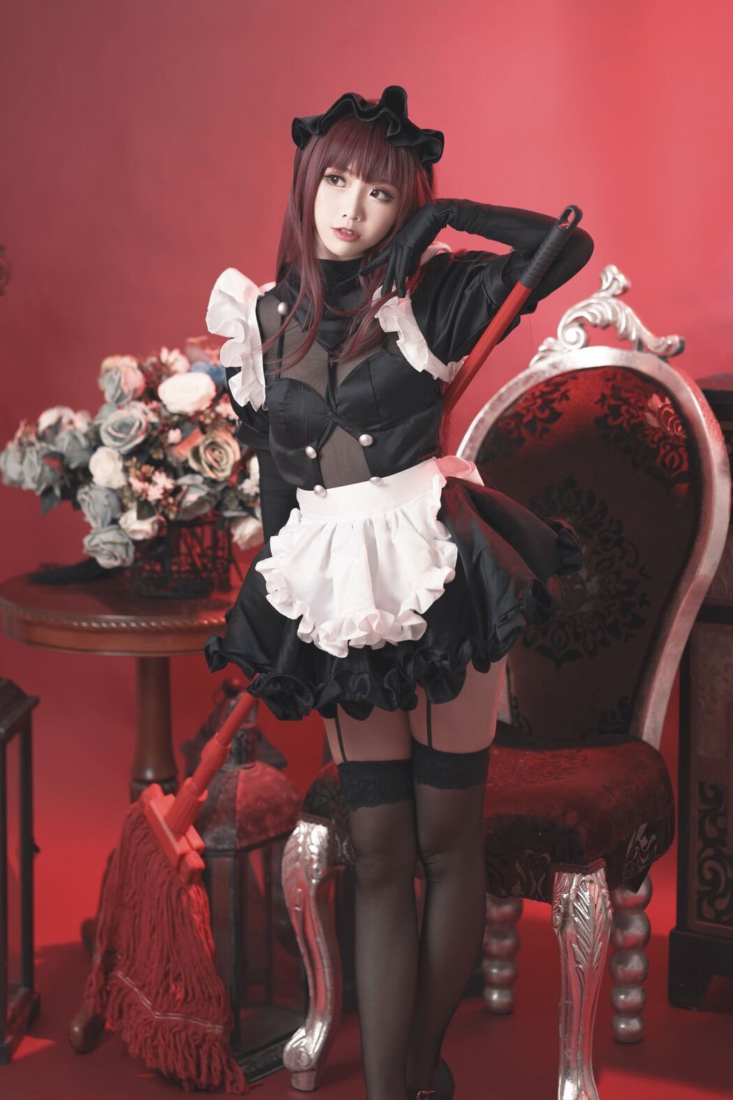 Coser@面饼仙儿 No.056 斯卡哈女仆