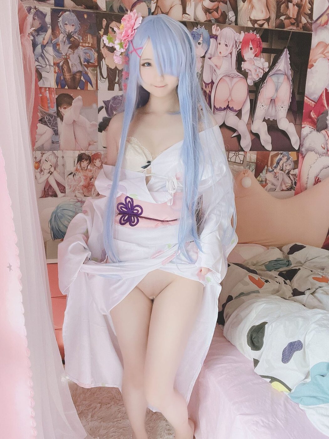 Coser@习呆呆 – 雷姆和服1 And 2